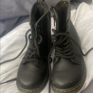 Dr. Martens Black Leather Boots